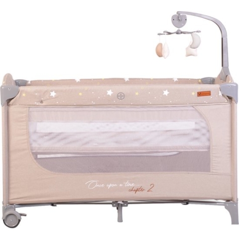 Cangaroo Once Upon A Time 2 Beige Campingbed