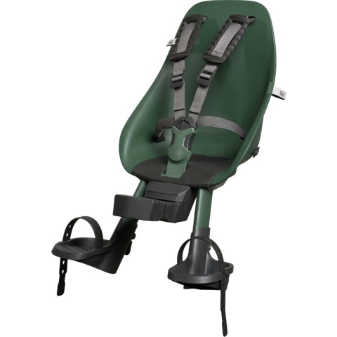 Urban Iki Bio Fietsstoeltje Voor - Mosu Green/Bincho Black