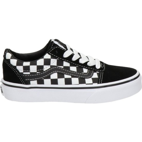 Vans YT Ward Unisex Sneakers - Black/White - Maat 39