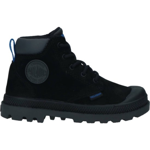 Palladium Pampa Hi Cuff Veterboot - Jongens -  Zwart - Maat 35
