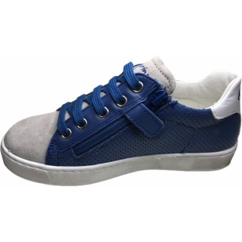 Naturino veterssneaker rits Arlon blauw mt 30