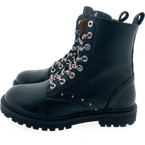 Develab 42710 922 Meisjes Veterschoen - Zwart