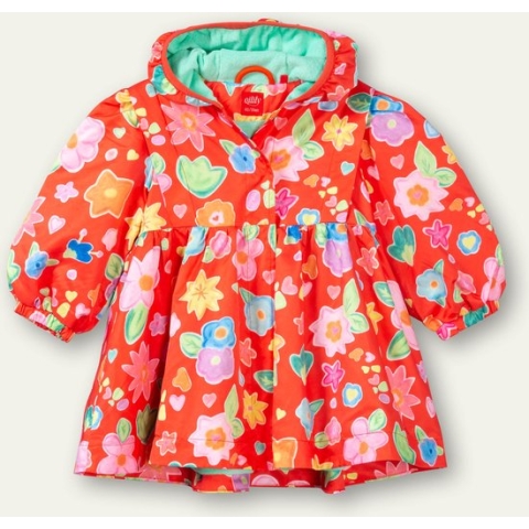 Oilily Chitchat - Jas - Meisjes - Rood - 128