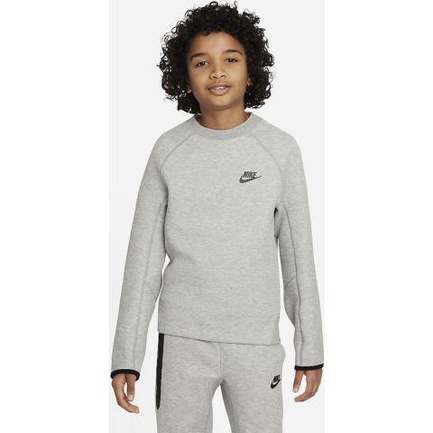 Nike Sportswear Tech Fleece Sweatshirt Kids Dark Grey Heather Maat 140/152