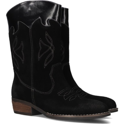 Omoda Charli Cowboylaarzen - Western Laarzen - Meisjes - Zwart - Maat 39