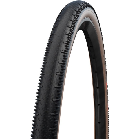 SCHWALBE G-ONE RS EVO TLE TRANSPARENT SKIN 700X35C