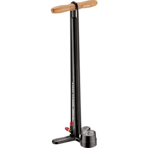 Lezyne Steel Floor Drive 3.5 Gauge ABS1 Pro- Fietspomp - Zwart