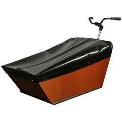 De Poort Bakfiets Afdekzeil - Dekzeil -Zwart