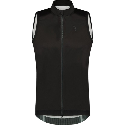 BBB Cycling Windvest Windshield Fietsjack - Racefiets Kleding - Mouwloos - Waterbestendig - Zwart - Maat XS - BBW-485