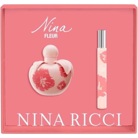 Nina ricci nina fleur eau de toilette 50ml+ roll on fleur 10 ml