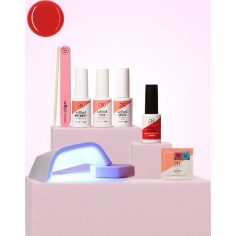 PN Selfcare Gellak Starterspakket - LED Lamp - Gellak - Nail Wipes & Nagelvijl - 21 Dagen Effect