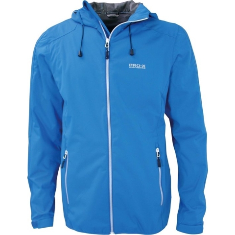 Pro-X Elements - Opbergbare regenjas voor heren - Donovan - Briljant blauw - maat S