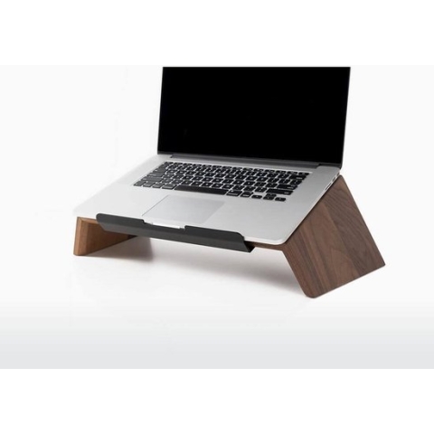 Houten Laptopstand - standaard - Walnoot