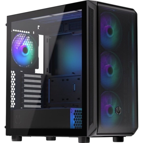 ENDORFY Arx 700 ARGB, Tower, PC, Zwart, ATX, ITX, micro ATX, Multi, Case fans