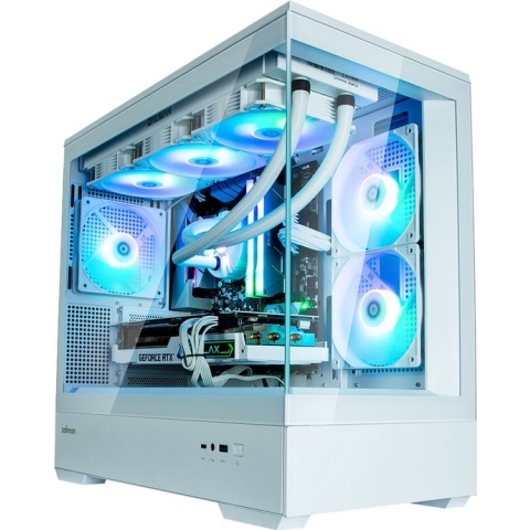 Zalman P30 WHITE computerbehuizing Mini Tower Wit Micro ATX Behuizing