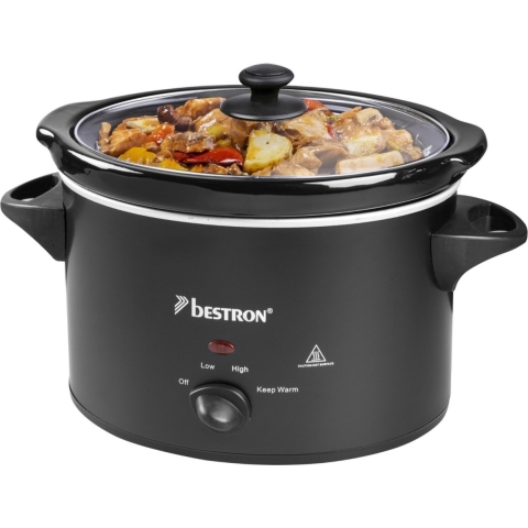 Bestron Black Label Slow Cooker 3,5 liter