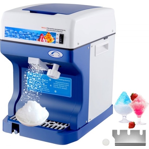 120kg/u ijsscheerapparaat sneeuwkegel bevroren ijs scheren slushie maker commerciële machine