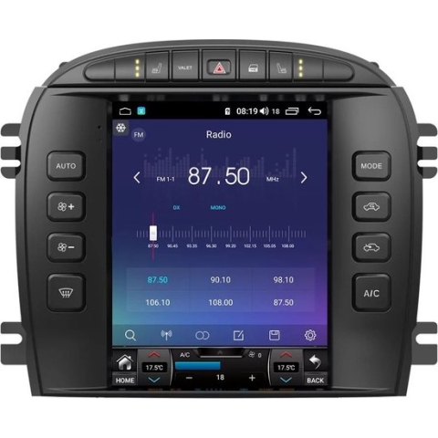 CarPlay Jaguar S Type 2002-2008 XF 2004-2008 XJ 2002-2009 Android 12 navigatie en multimediasysteem 3+32GB