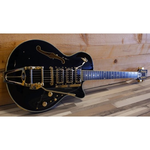 Duesenberg Starplayer TV Custom - Elektrische gitaar - zwart