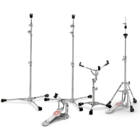 Sonor HS LT 2000 S Hardware Set - Flatbase hi hat stand, snare stand, 2x cymbal boom stand, bass drum pedal