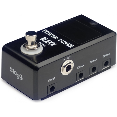 Stagg Blaxx Power Supply And Tuner effectpedaal