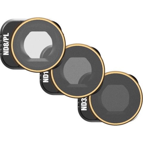 PolarPro - DJI Mini 3 Pro VIVID ND8/PL + ND32/PL + ND128/PL (3-Pack) - Filterset Voor DJI Mini 3