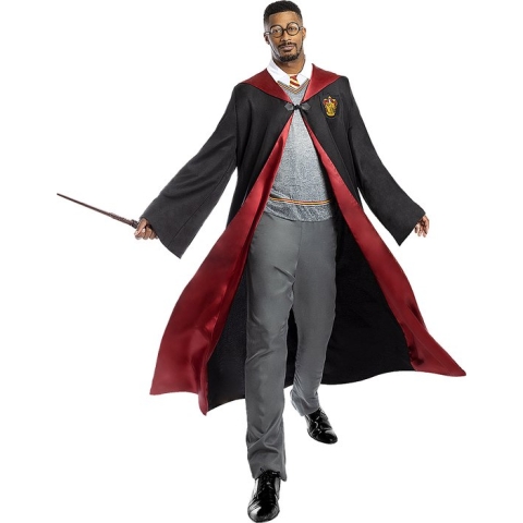 FUNIDELIA Harry Potter kostuum voor vrouwen en mannen - Maat: XL