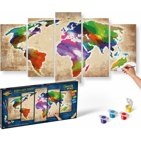 Schipper Schilderen op Nummer - Colorful World