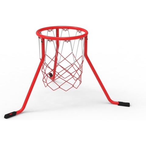 EzyRoller Basketbalhoop Rood