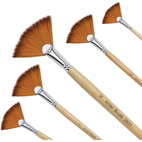 Set van Penselen - Kwasten - Verven – Schilderen - Painting Brush Set - Schilderen verf kwasten