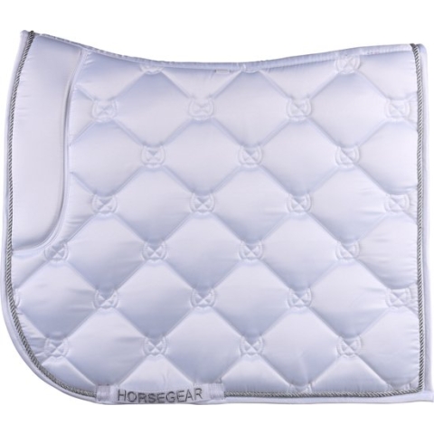 Horsegear Zadeldek Bayesa Wit - dressuur Paard