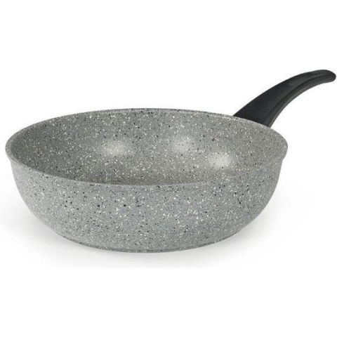 Flonal Dura Inductie - Diepe Koekenpan - Ø 32cm - 100% PFOA vrij - aluminium - Magma-Tech-Plus antikleeflaag - ergonomische handgreep - geschikt voor alle warmtebronnen