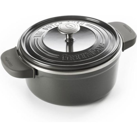 Greenpan Featherweights Braadpan - Grijs - 26 cm - Gietaluminium
