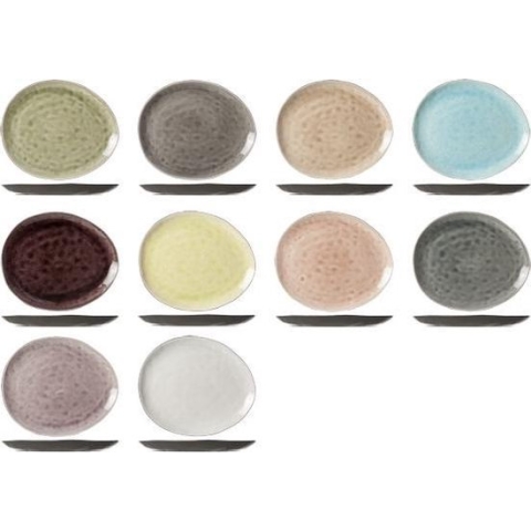 Streetfood festival borden 27,5 x 23 cm assorti/ set van 10 kleuren  Cosy & trendy / Ibiza-lifestyle