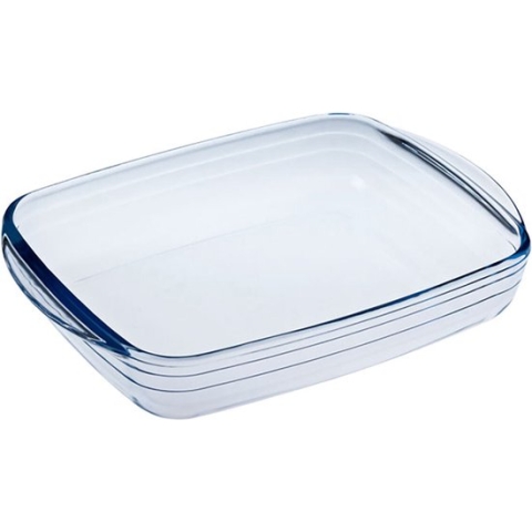 Oven Mould Ô Cuisine Ocuisine Vidrio Rechthoekig Transparant Glas 28 x 20 x 5 cm (6 Stuks)