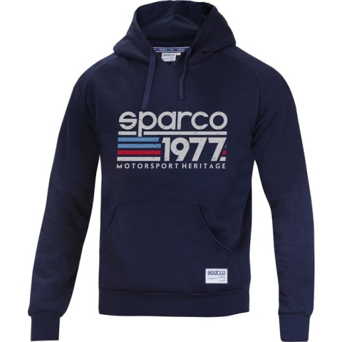 Sparco 1977 Hoodie - XL - Blauw