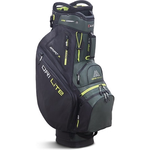 Big Max Dri Lite Sport 2 Cartbag, groen/lime