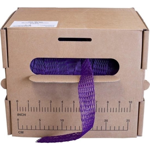 Buisnet - Netkous - rekbereik 25 tot 50mm - Volle Dispenser doos 200m (Paars)