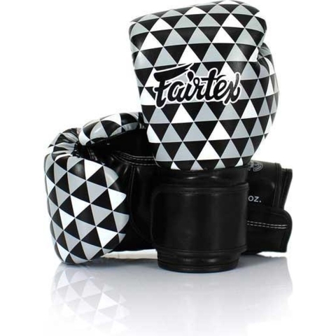 Fairtex (kick)bokshandschoenen Improved Fit Prism 12oz