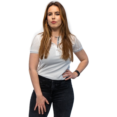 Luhta Kivimaa polo dames wit