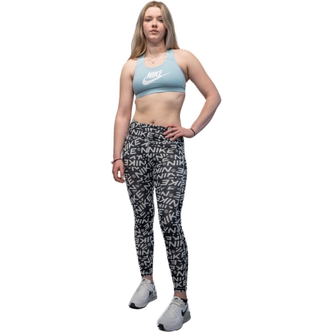 Nike Dri-Fit Fast sportlegging dames zwart dessin