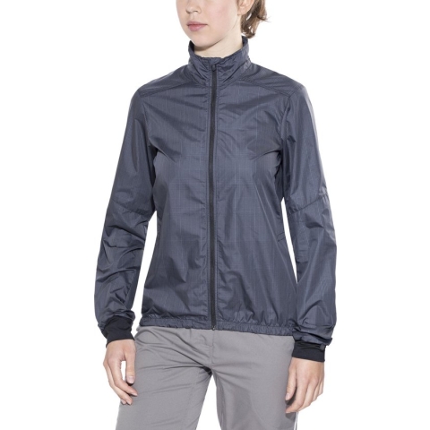 Craft Ride Windbreaker Fietsjas - Maat S - Vrouwen - grijs