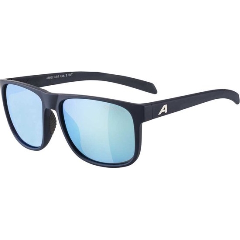 Alpina Nacan Iii Gespiegeld Zonnebril Transparant Blue Mirror/CAT3