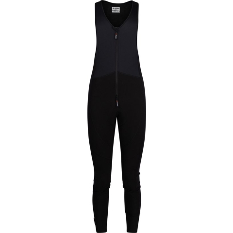 ONDA Fietsbroek met zeem winddicht waterafstotend heren Zwart - Polartec - XL
