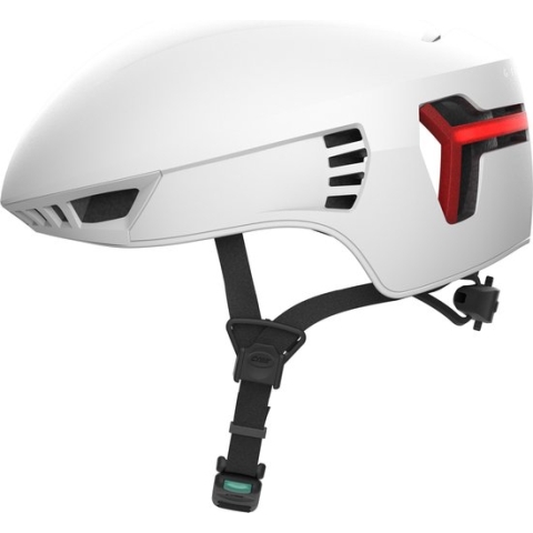 CRNK Genetic Alpha fietshelm - LED verlichting - 235 gram - Magnetische Sluiting - Maat M - Wit