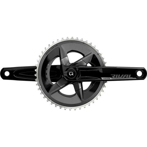 Sram Rival Axs Dub 107 Bcd Crankstel Vermogensmeter Zwart 175 mm / 35/48t