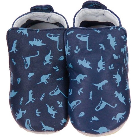 Naturino Plumard Blauwe Pantoffel