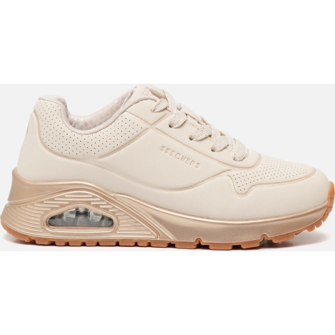Skechers Uno Gen1-Cool Heels Meisjes Sneakers - Beige - Maat 33