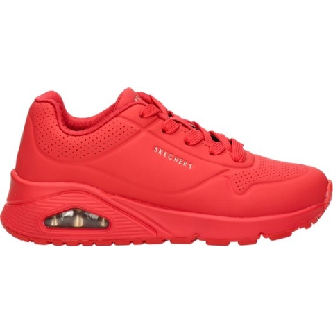 Skecher Street Uno kids sneaker - Rood - Maat 38