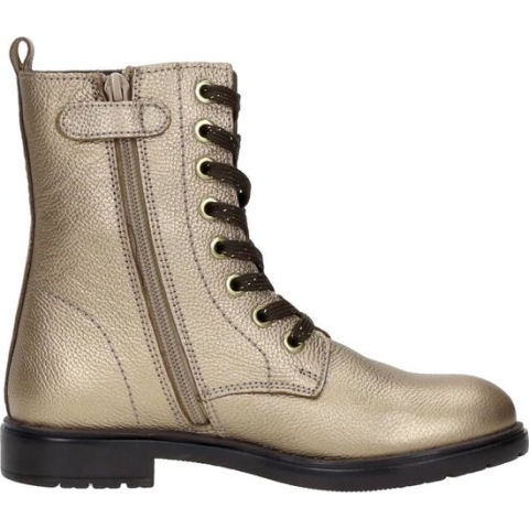 SUB55 Veterschoen hoog Veterschoen hoog - goudkleur - Maat 34